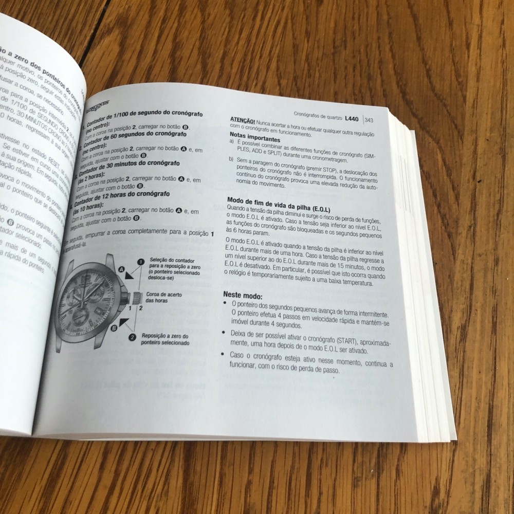 Longines Watches: Instructions For Use: Mode D'Emploi