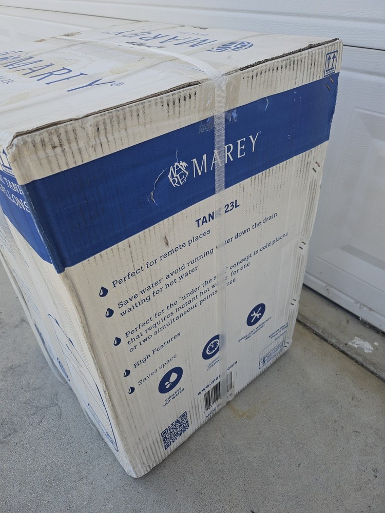 MAREY TANK23L 6 Gallon Regular 1440 Watt 1 Element Use Electric Water Heater