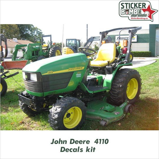 New! John Deere 4110 Decals Kit
