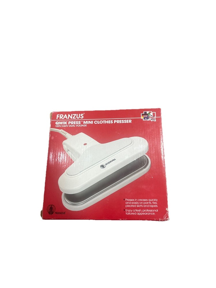 Travel Mini Clothes Presser Iron  Qwik Press