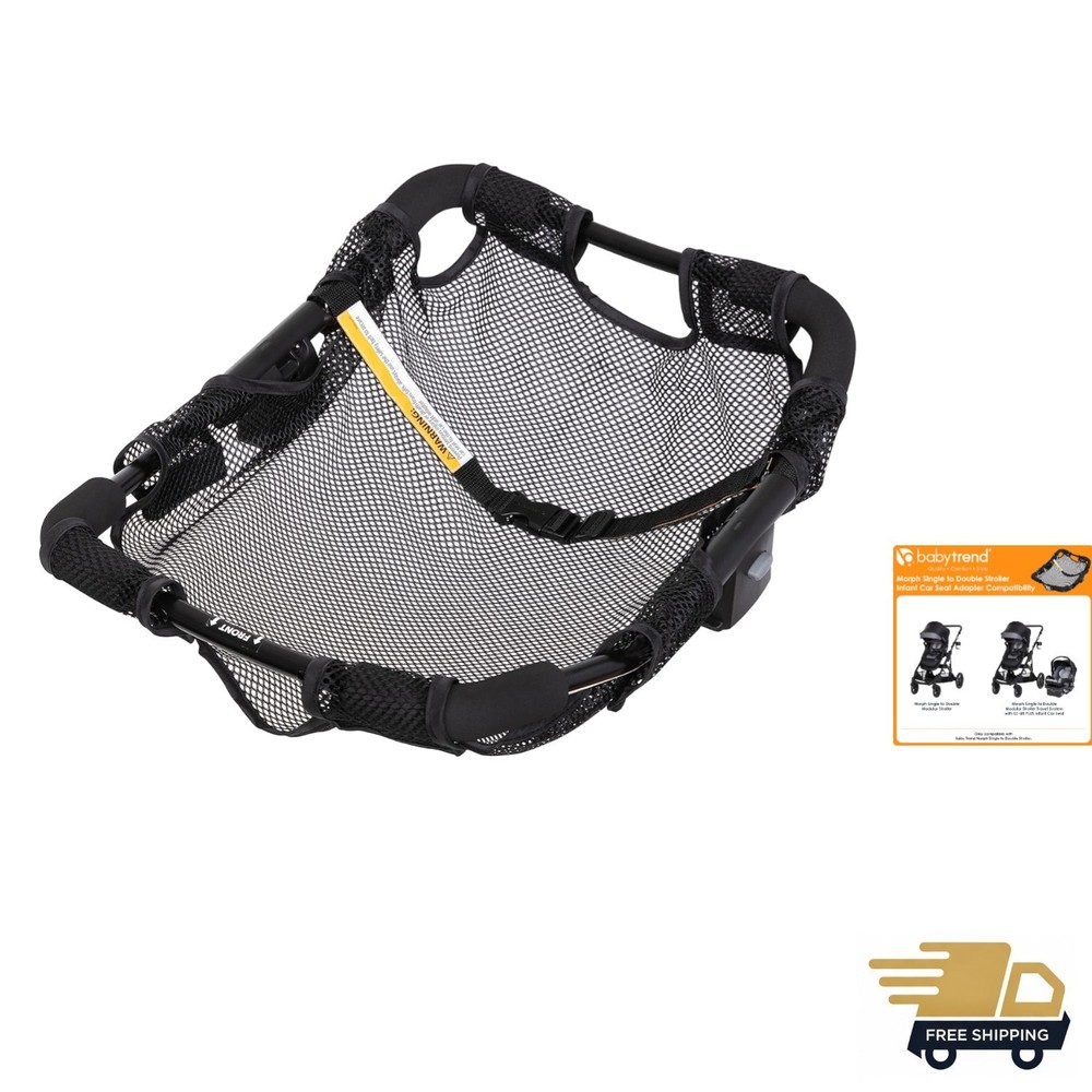 Morph Single to Double Stroller Infant Car Seat Adapter