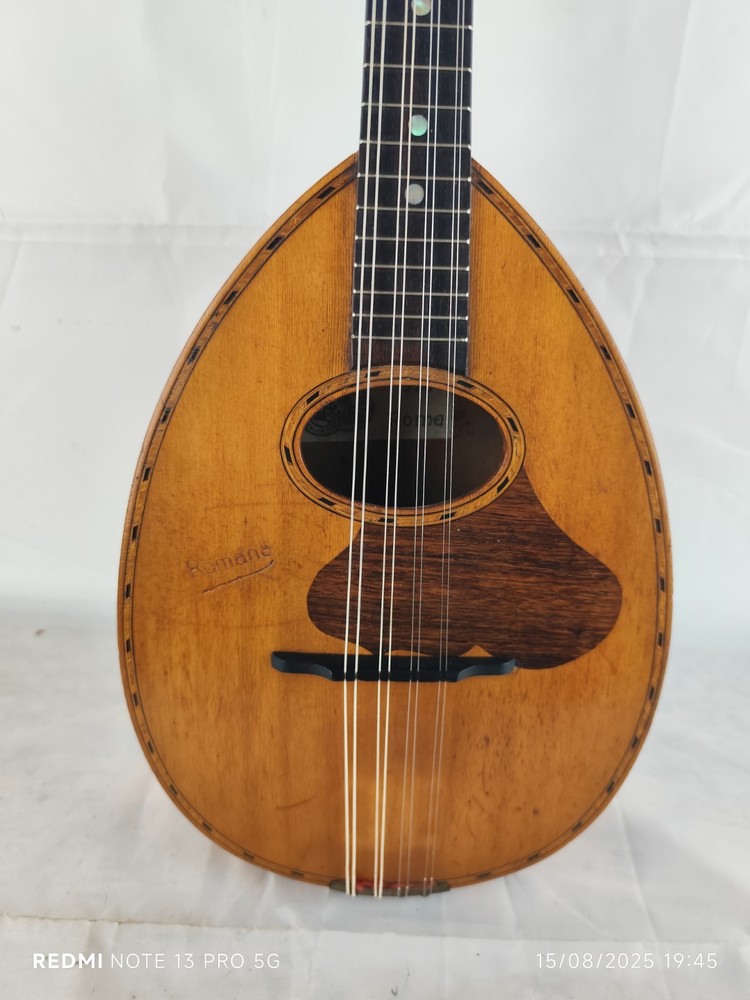 Mandolin 4/4 Roman Horace 1930 Rome 曼陀林 만돌린マンドリン