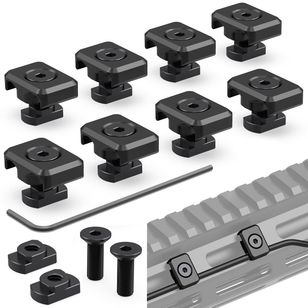 Cgm909 Pressure Switch Cable Guides Compatible With Mlok System Flashlight Laser