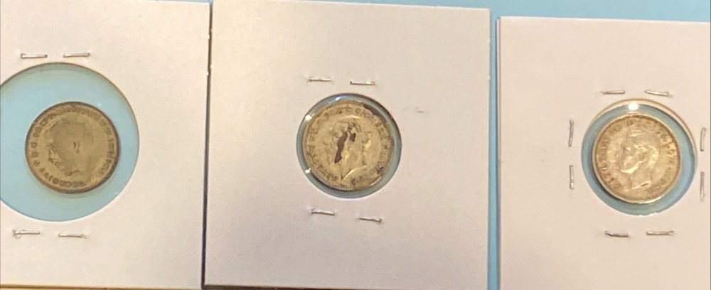 (12) British Empire 50% Silver Coins