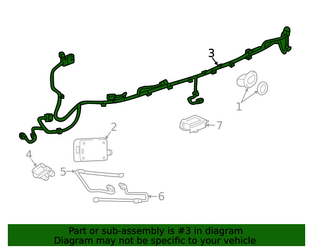 Genuine GM Harness 86797660
