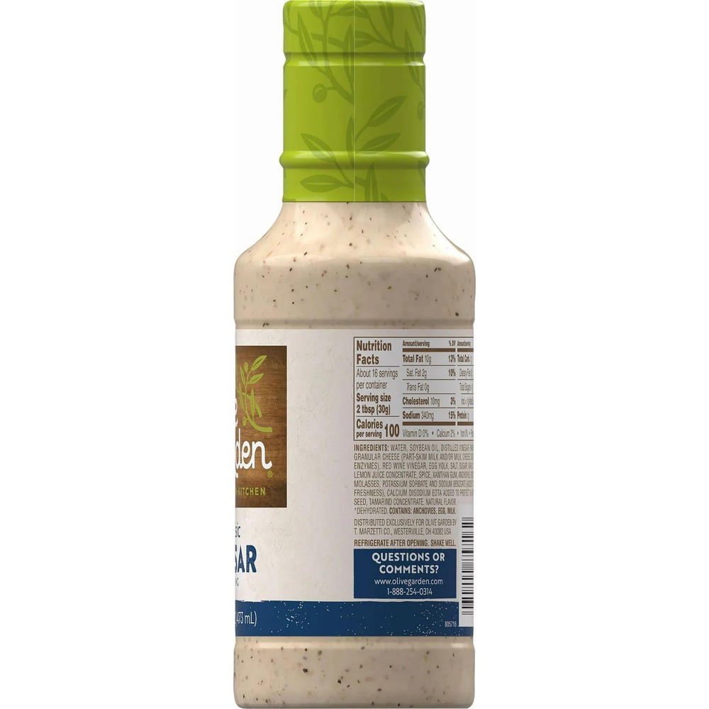 Olive Garden Classic Caesar Dressing, 16 fl oz
