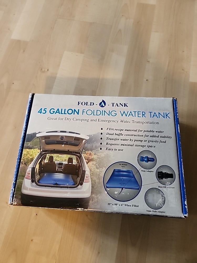 45 gallon folding water tank