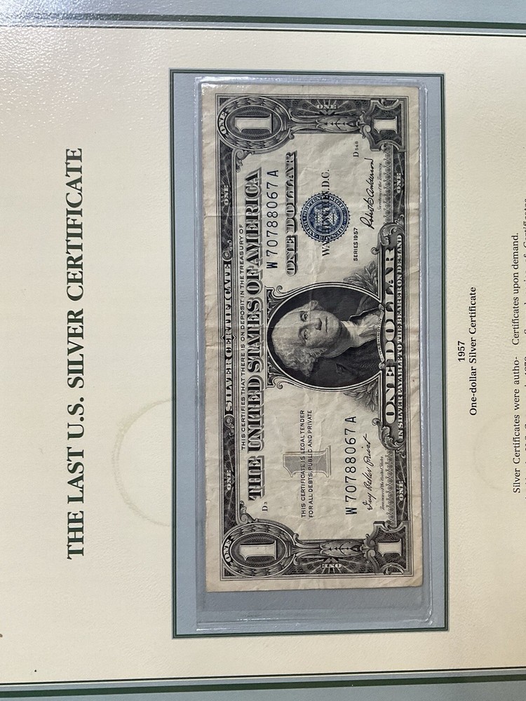 The Last Silver Coins And Silver Certificate