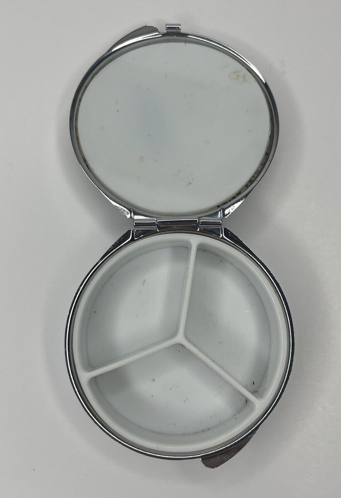 Texas State Trinket - Pill Box - Stainless Steel