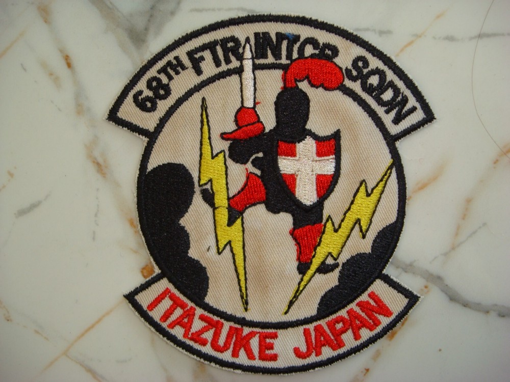 US 68TH FIGHTER INTERCEPTOR SQUADRON , VIETNAM WAR PATCH,