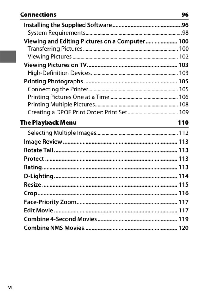 Nikon 1 S2 — User Reference Manual Guide — 1/2 Size, 5.5" x 8.5" Small Compact