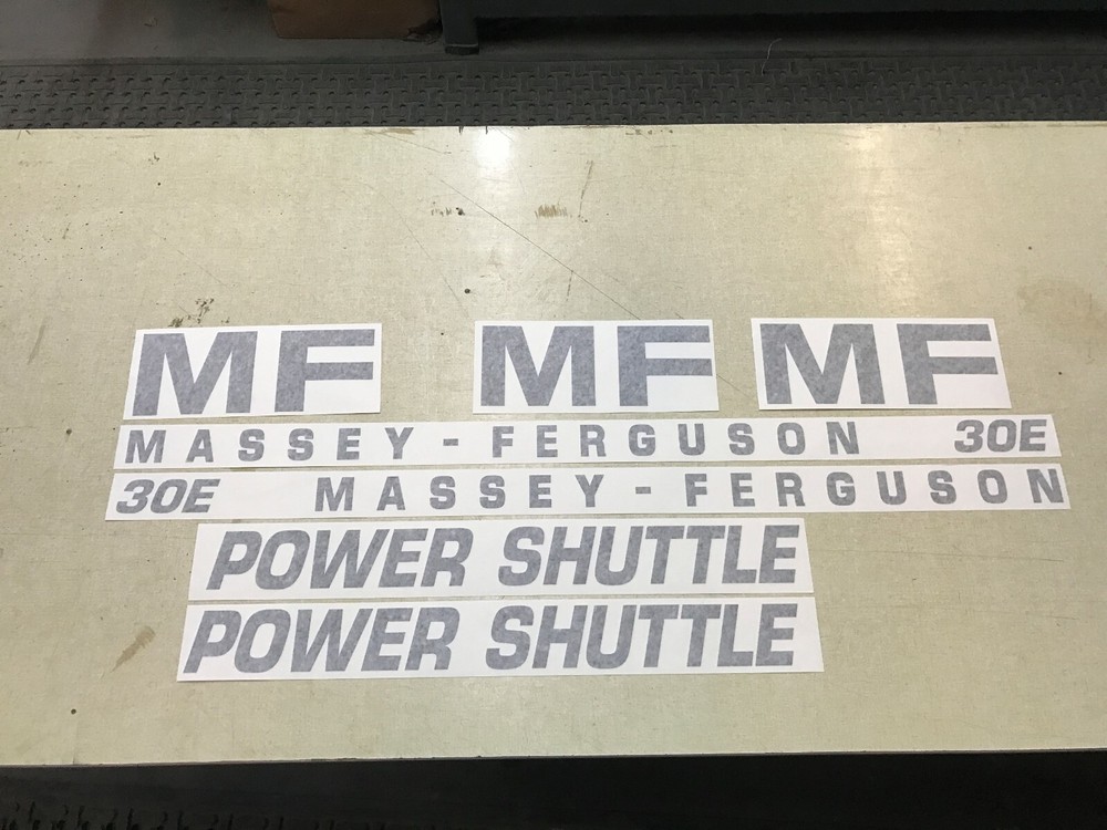 Massey Ferguson 30E Decals