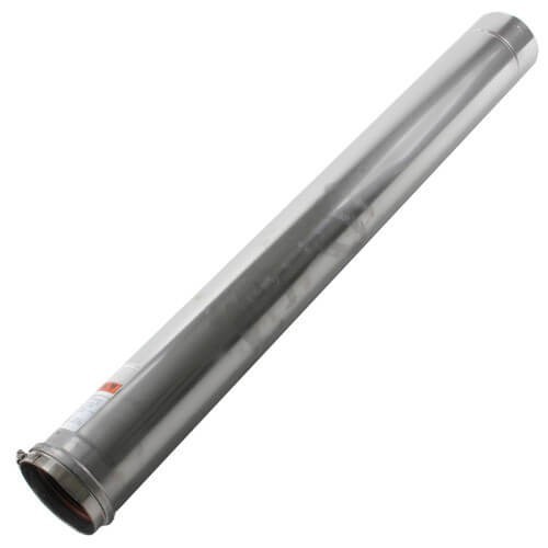 Z-Flex Z-Vent 4" x 3' Stainless Steel Vent Pipe (2SVEPWCF0403)