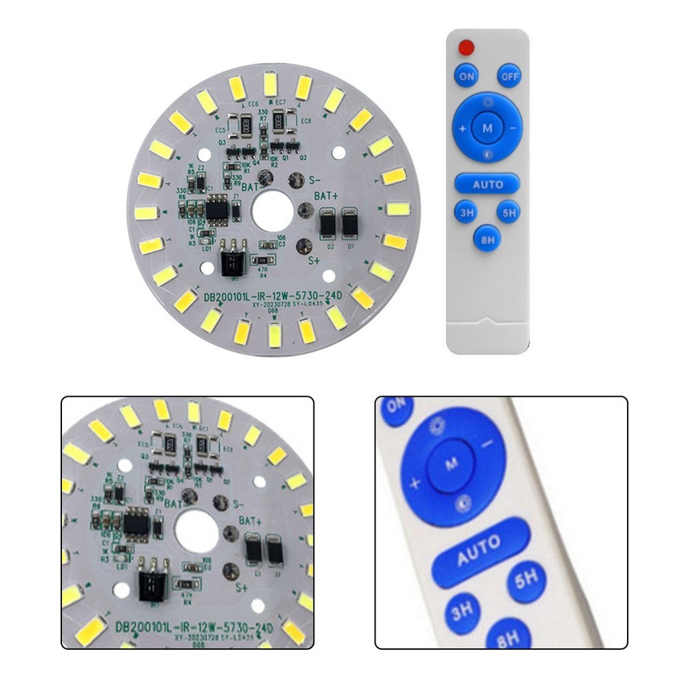 12W Light Source Home Decoration Battery Powered Operation Easy Installation
