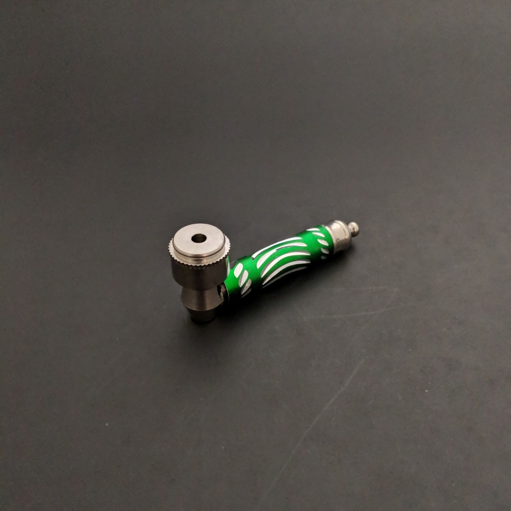1 Metal single bowl pipe