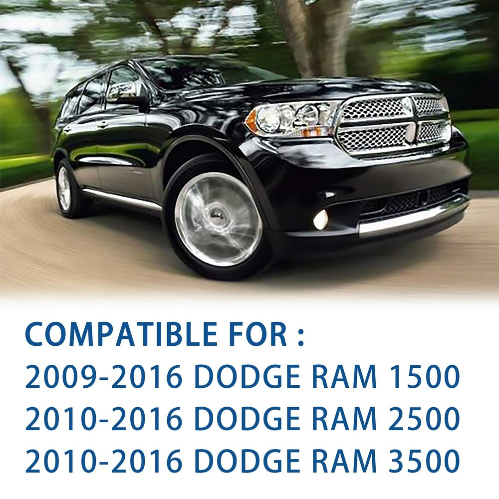 Cup Holder Insert Compatible with 2009-2016 Ram 1500 2500 3500 Plastic Cup Ho