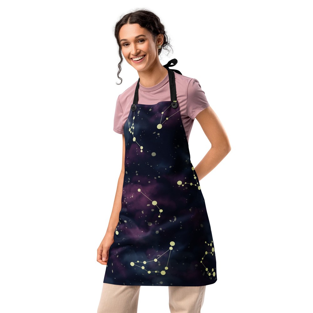 Star Constellations, Astrology, Unisex Apron
