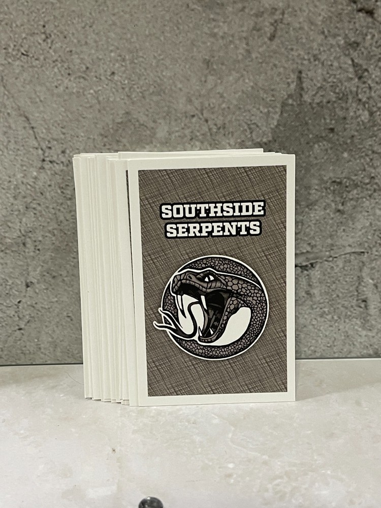 2018 Riverdale Monopoly - Replacement Southside Serpents cards