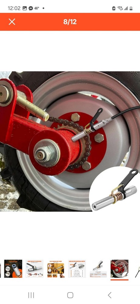 Vevor Locking Grease Coupler TH-46-9B