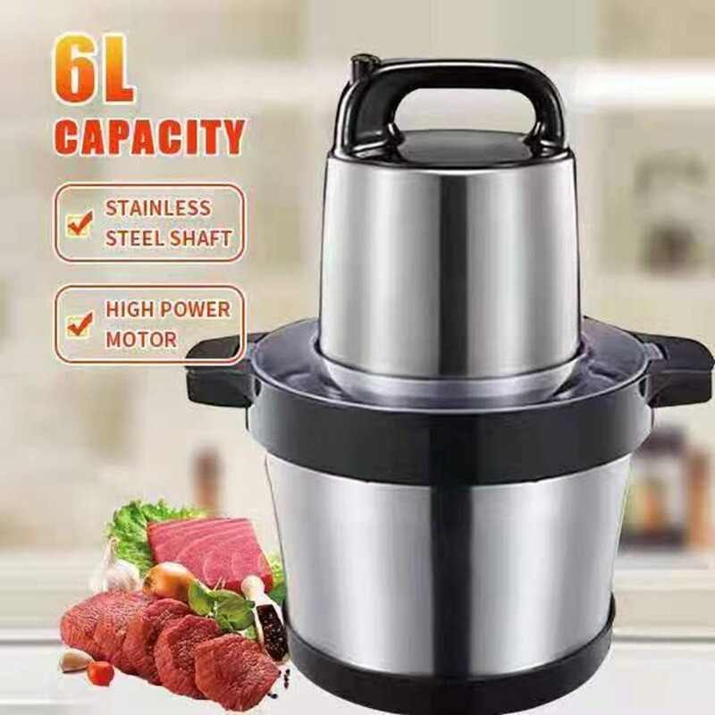 Multi-functional Dual-speed 6L Meat Churner Electric Cooking Machine Tool