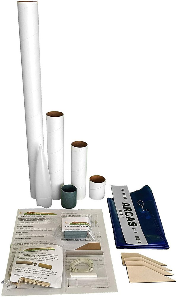 Rocketarium Flying Model Rocket Kit Frangible Arcas RK-1005