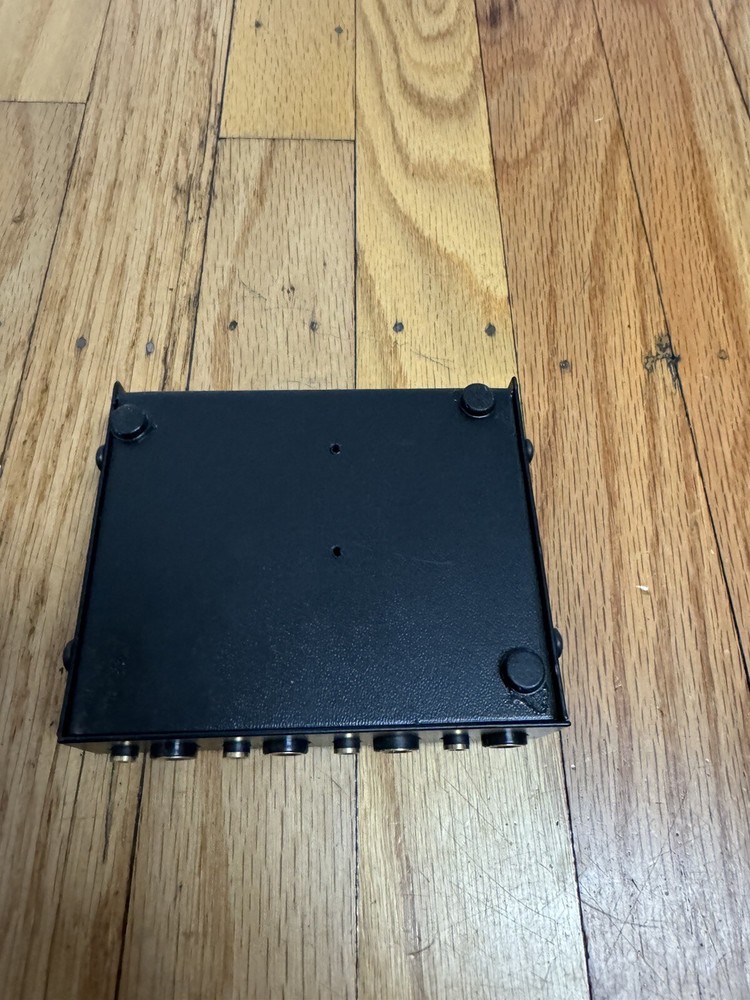 Black ROLLS 4 Channel Studio Reference Headphone Amp HA43 Pro Tested WORKS