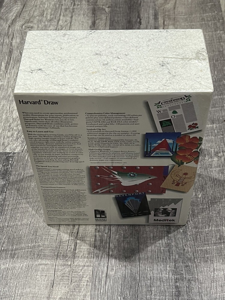 Harvard Draw For Windows - Microsoft Windows/SPC - NEW/SEALED/VINTAGE