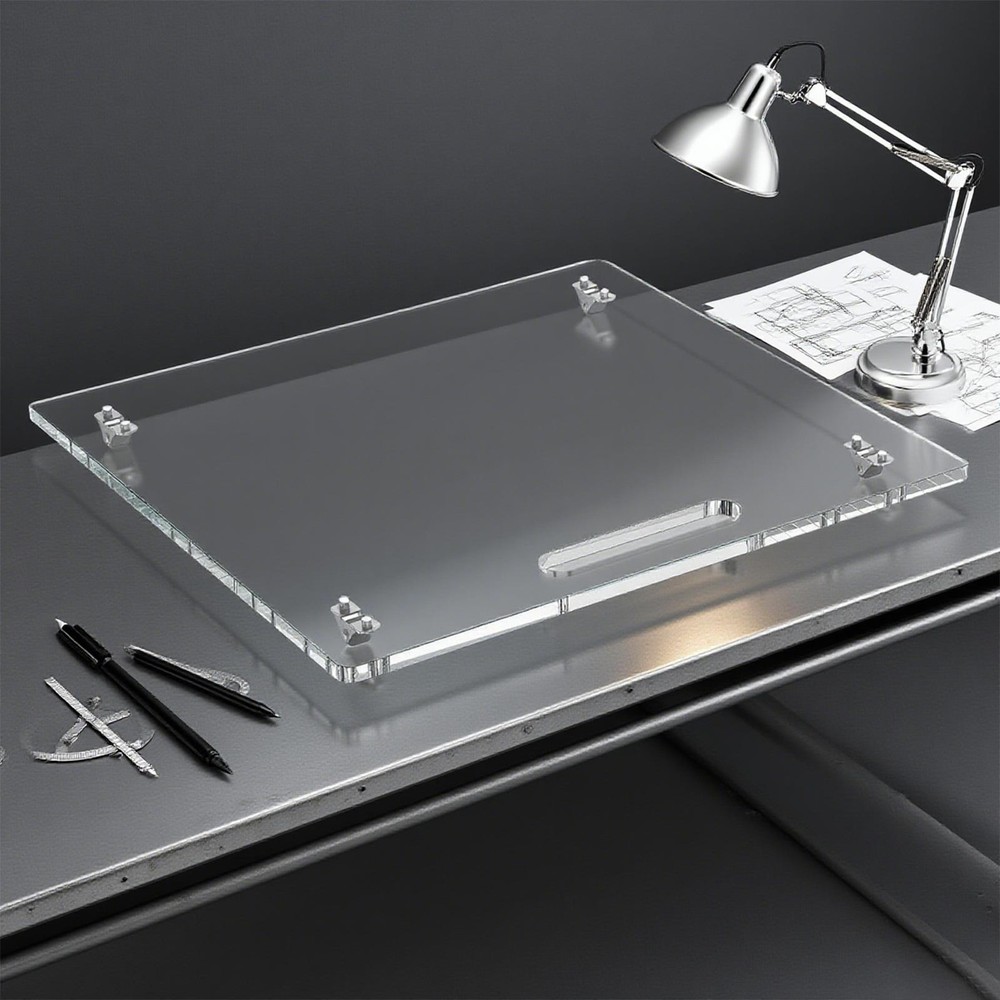 Sliding Tray For Coffee Maker Acrylic Coffee Maker Slider With Rubber Impart