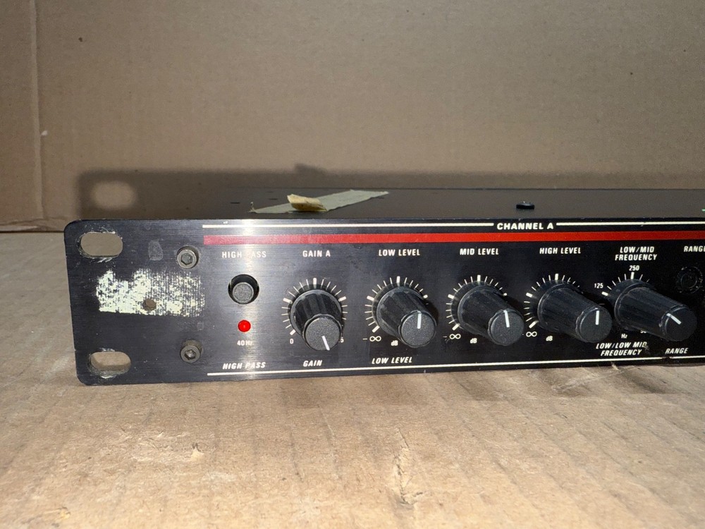 AUDIO LOGIC X324 STEREO CROSSOVER - TESTED
