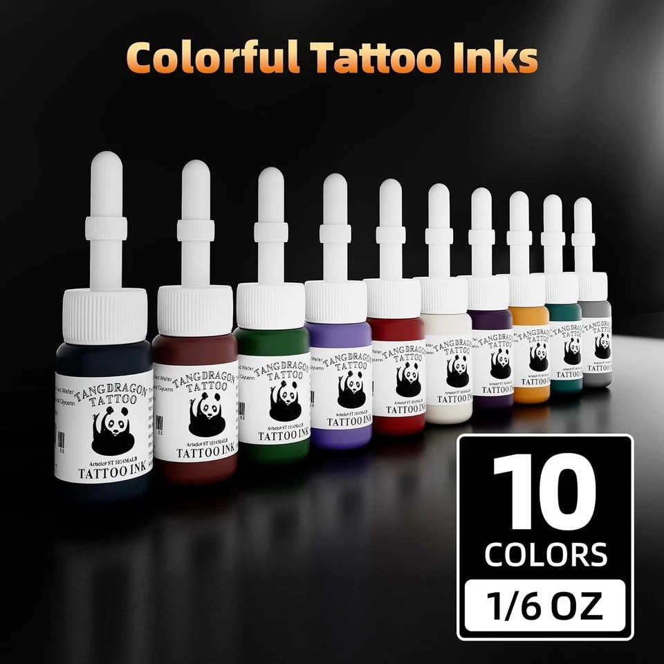 Tattoo Kit Wireless Tattoo Machine Pen Kit with 2Pcs 1600mAh Replaceable