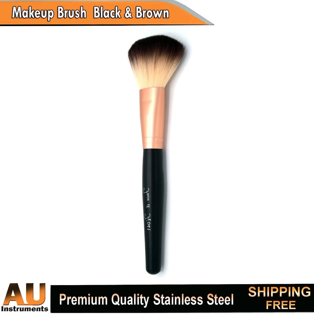 Makeup Brushes Face Eyeshadow Blush Foundation Make up Brush Black & Brown