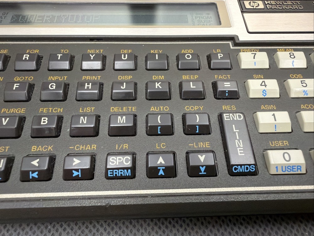HP 71B Hewlett Packard Calculator HP-71B, Good Condition