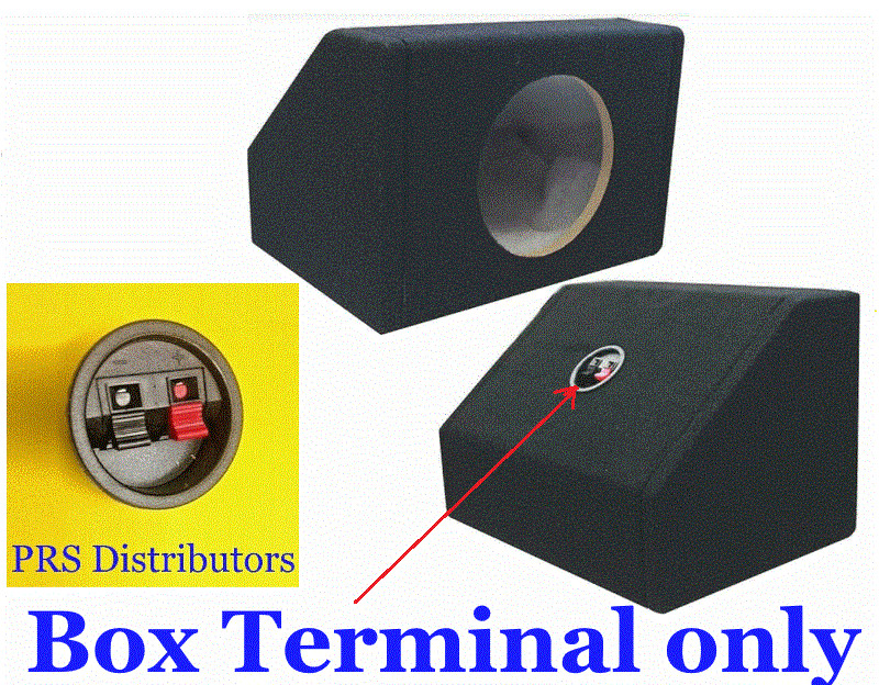 Round Subwoofer Speaker Box Terminals Cups Spring Connector Sub Plugs 10 pieces