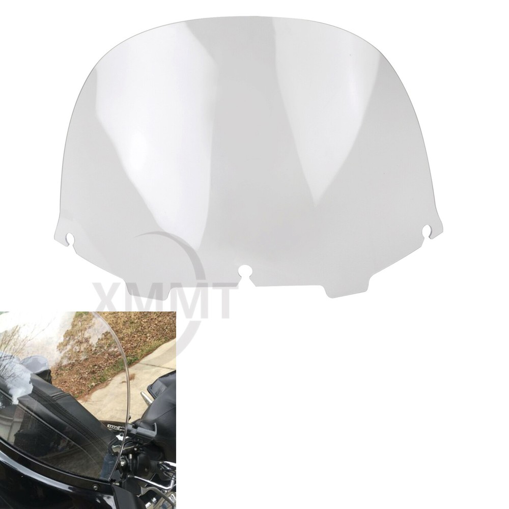 13 Inch Clear Windshield Windscreen For Harley Electra Street Glide 1996-2013 US