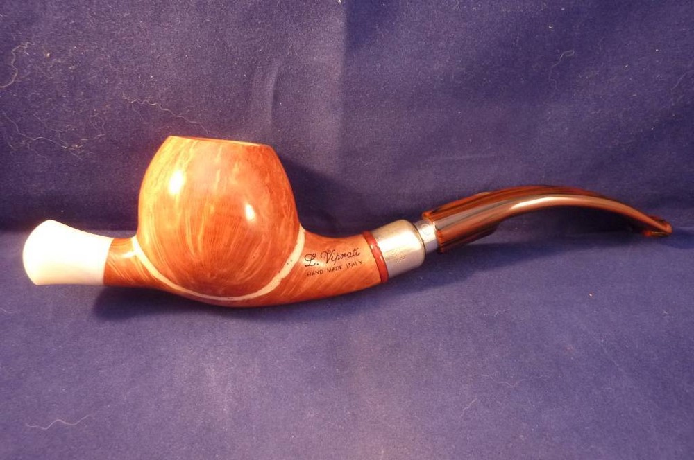 Pipe Luigi Viprati ** Special with Double Silver