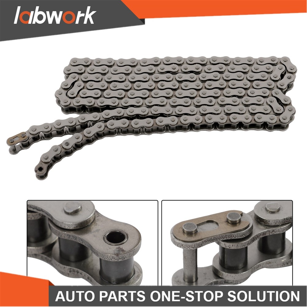Labwork #60H Heavy Duty Roller Chain With 2 Connecting Links 10 Ft