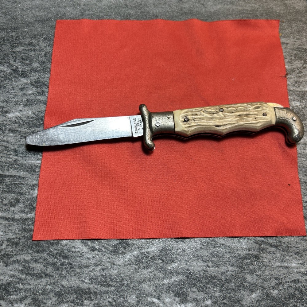 Japan Foldable Knife Broken Tip Vintage