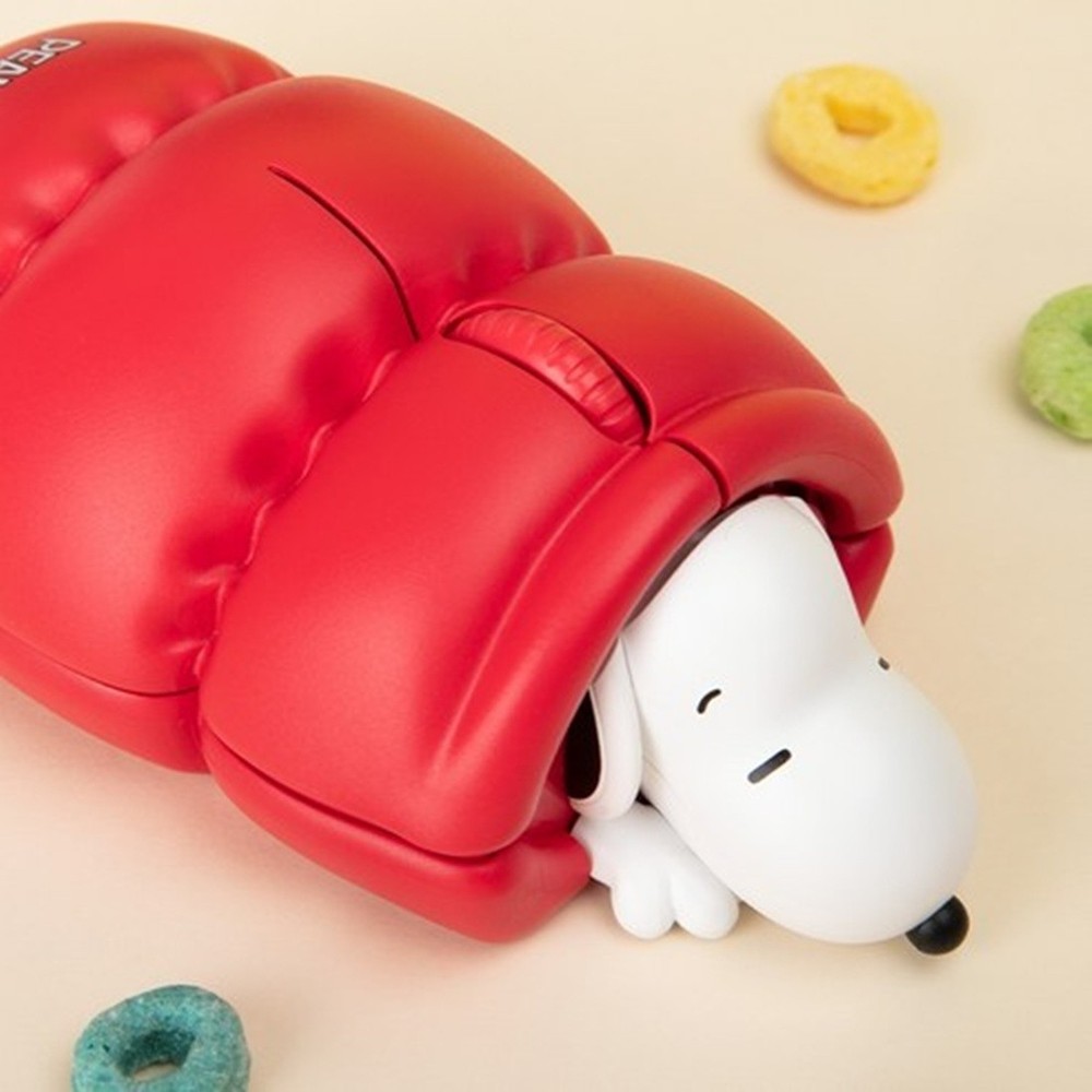 Snoopy Peanuts Figure Design Multi Pairing Silent Bluetooth Mouse Pad Set Royche
