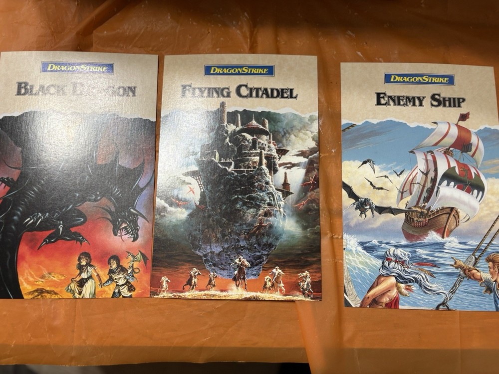 Advanced Dungeons & Dragons Dragonstrike Dragonlance Amiga Complete EUC