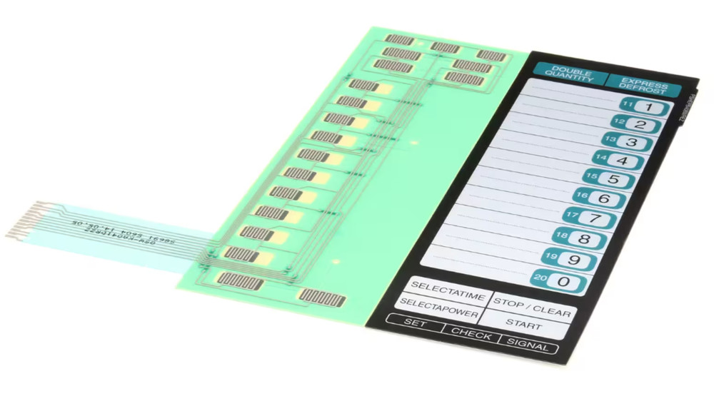 Sharp PSHEPB408WREZ Touch Pad, Microwave Oven