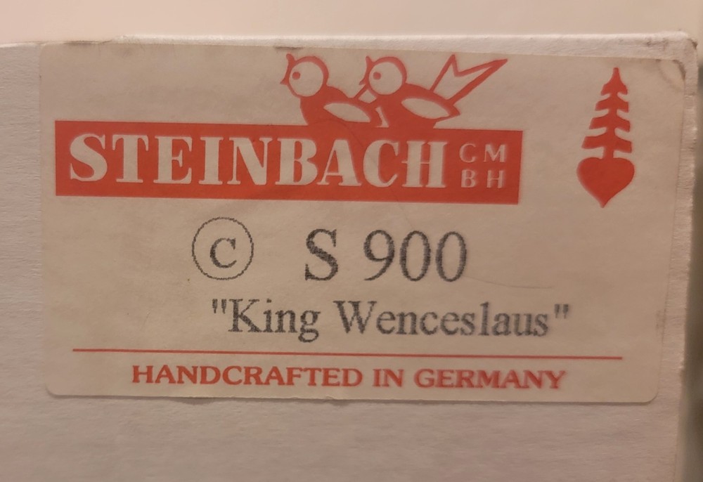 Steinbach Nutcracker “Good King Wenceslaus” with BOX S900