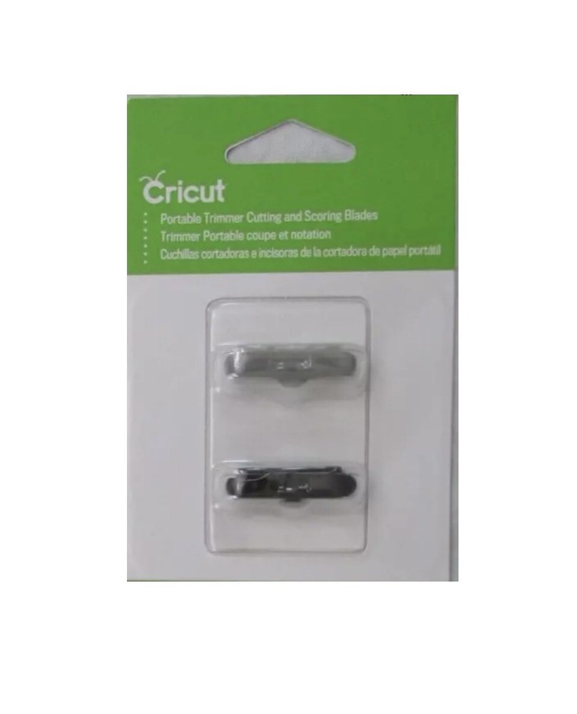 Cricut Trimmer Cutting And Scoring Blades 2-Pack