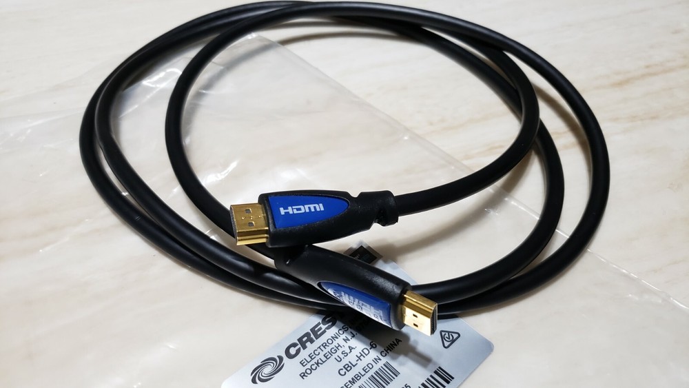 Crestron Certified CBL-HD-6 HDMI Interface Cable, 18 Gbp 6 ft. 6503565