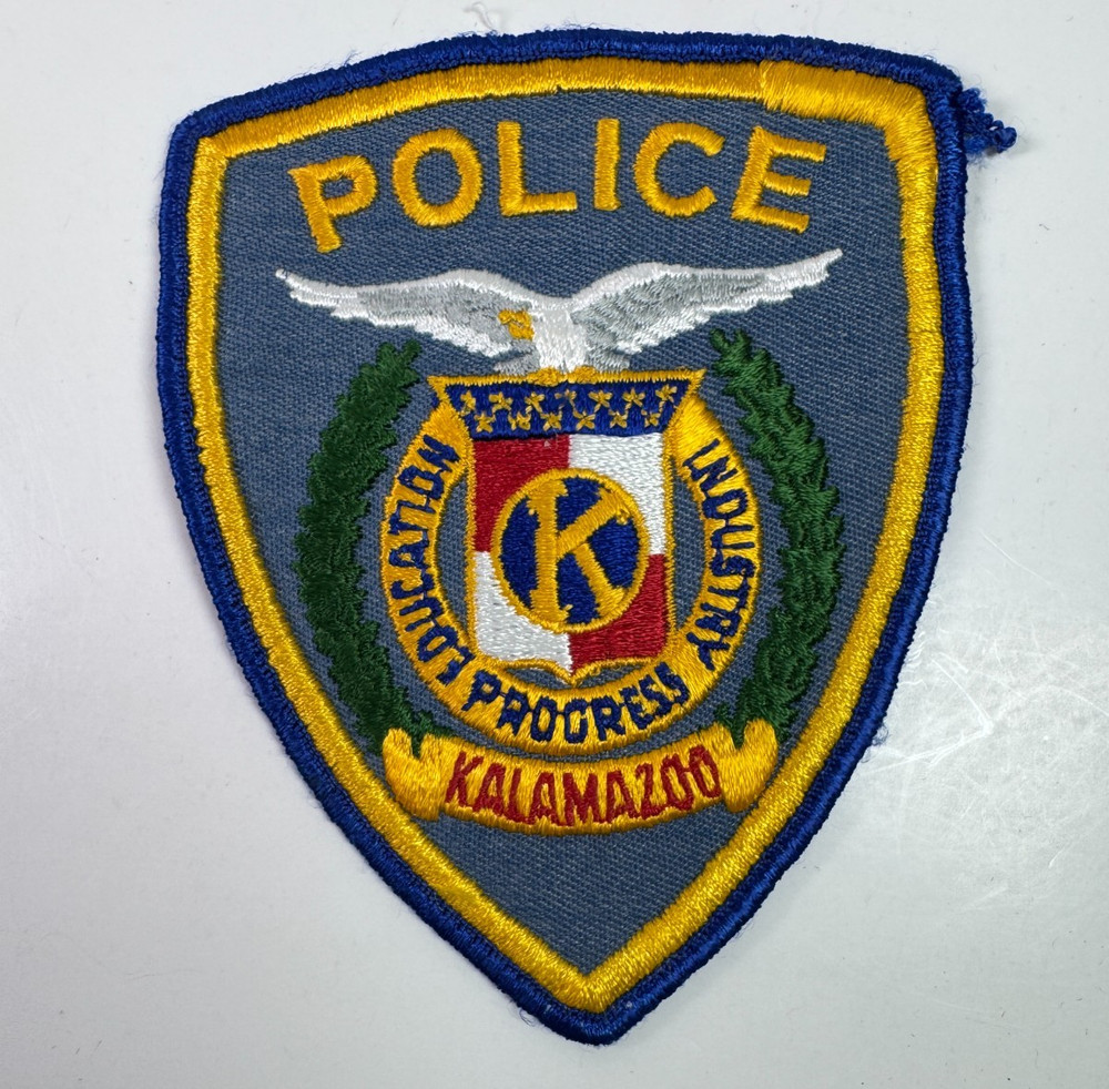 Kalamazoo Michigan Police MI Patch CC4