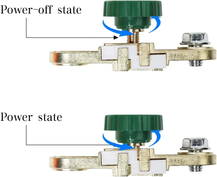 Side Post Car Battery Disconnect Switch，Car Terminal Link Quick...