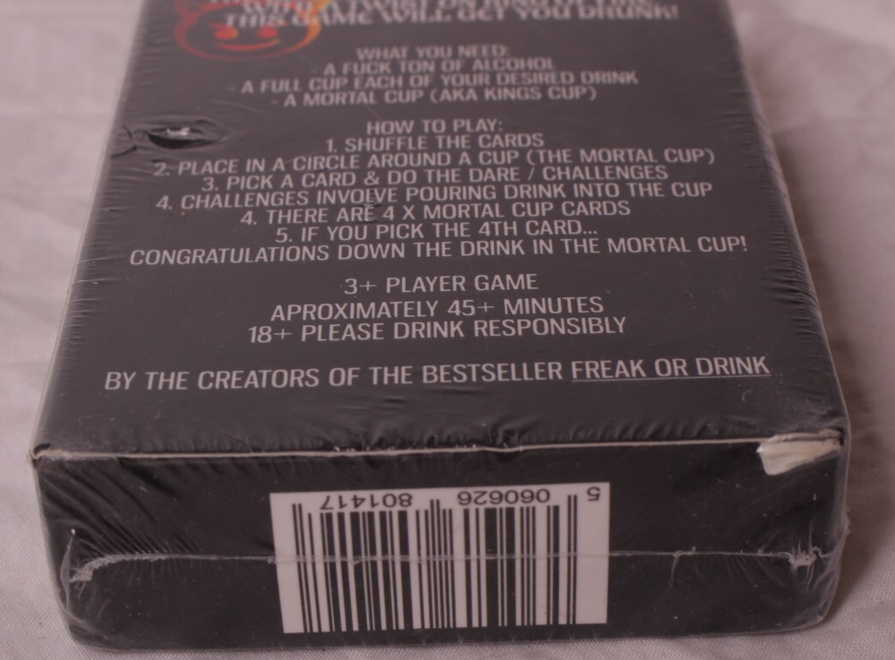 Let's Get Mortal Part 2 - drinking card game