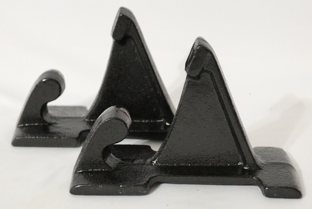 Durable Cast Iron Fireback Feet Set of 2