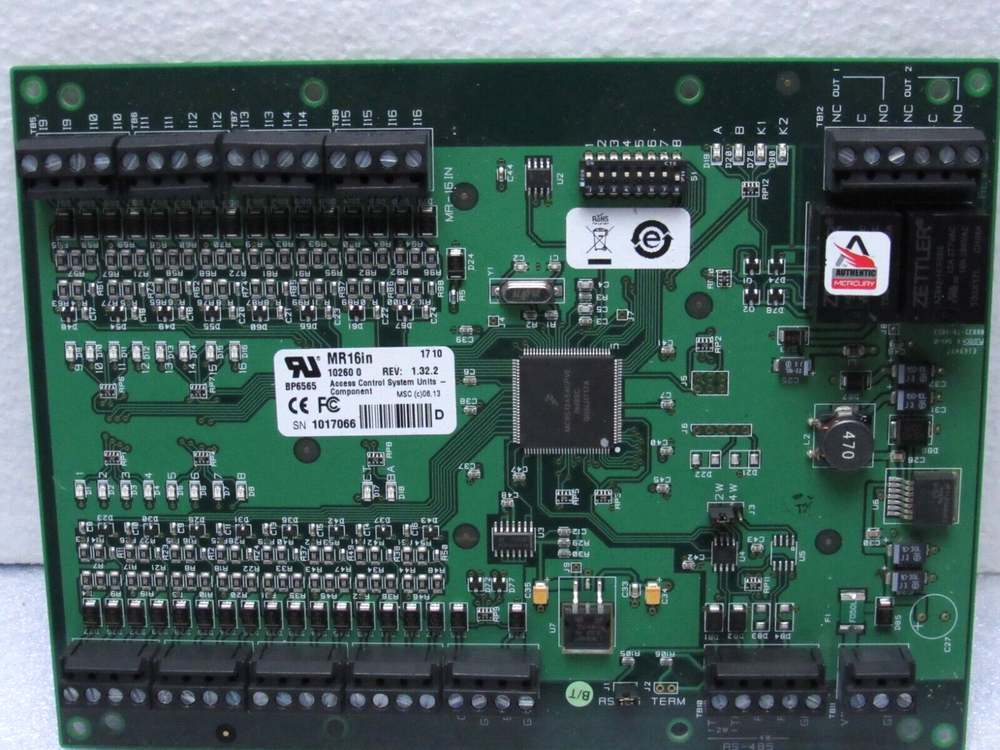HID Mercury MR16in Serial I/O 16-Input Interface Panel [BIS]