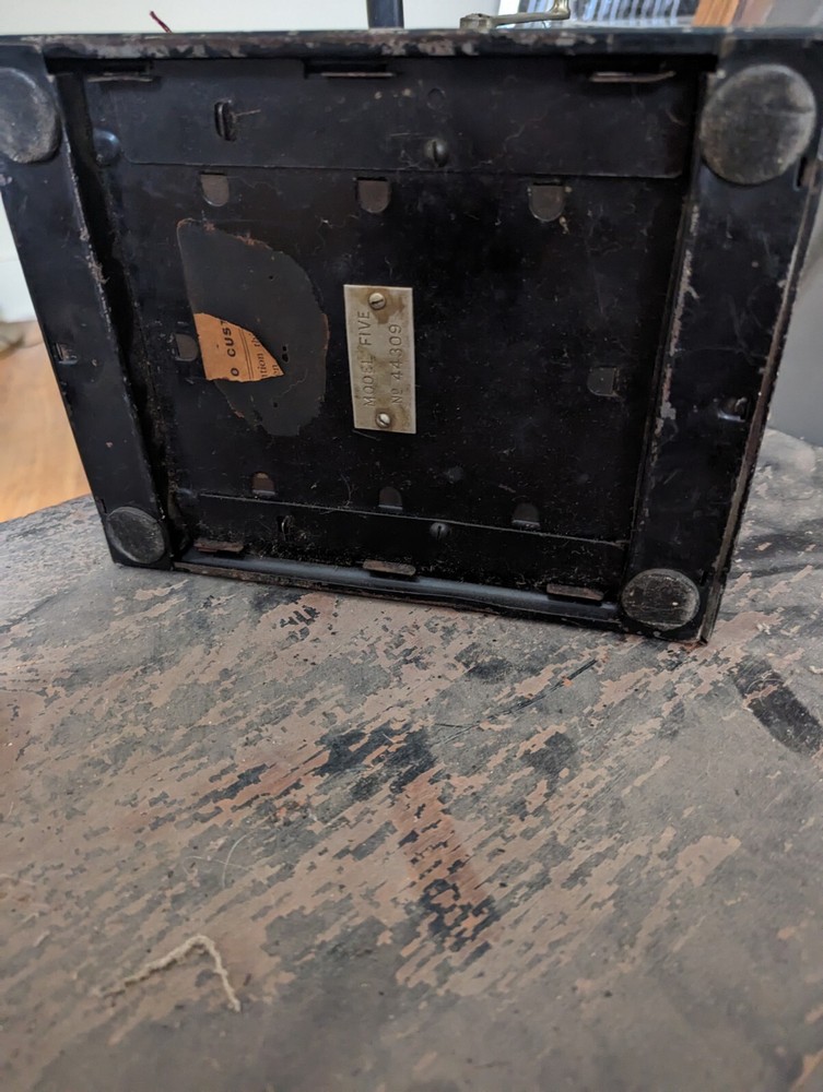 Adding Machine American Can Model 5 Five Vintage Payroll US UNTESTED