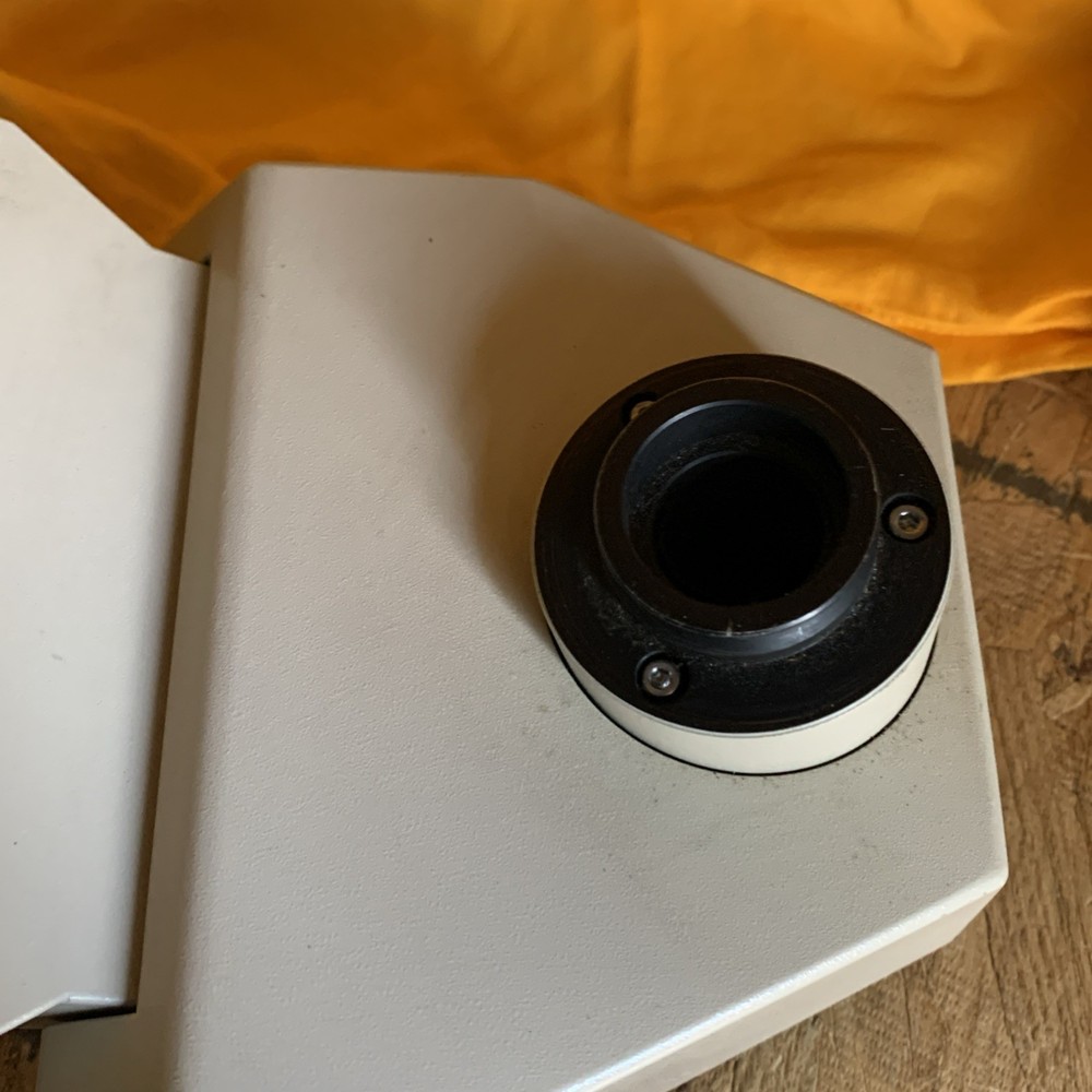 Olympus 070047 ergonomic tilting binocular head for microscopes SEE DESC